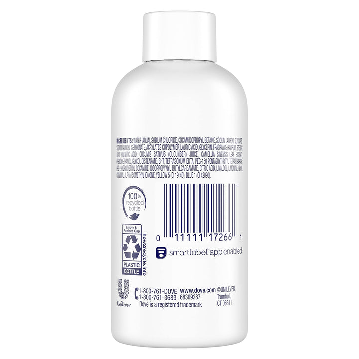 Dove Go Fresh Body Wash Cucumber And Green Tea 3 Ounce (Pack of 24)