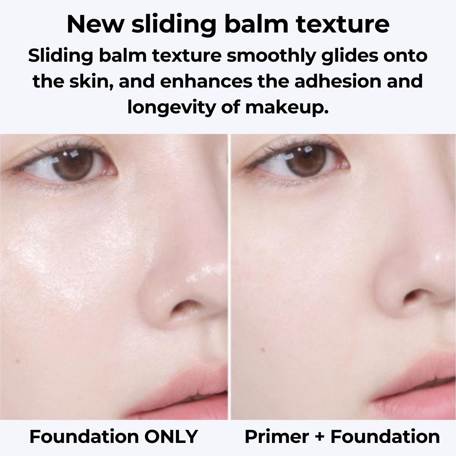 ABOUT TONE Blur Lasting Stick Primer - Lightweight Makeup Primer Stick Balm with Flawless Blurring Effect Pore Cover Smoothing Non-Drying Easy Application Longlasting Korean Face Makeup Vegan
