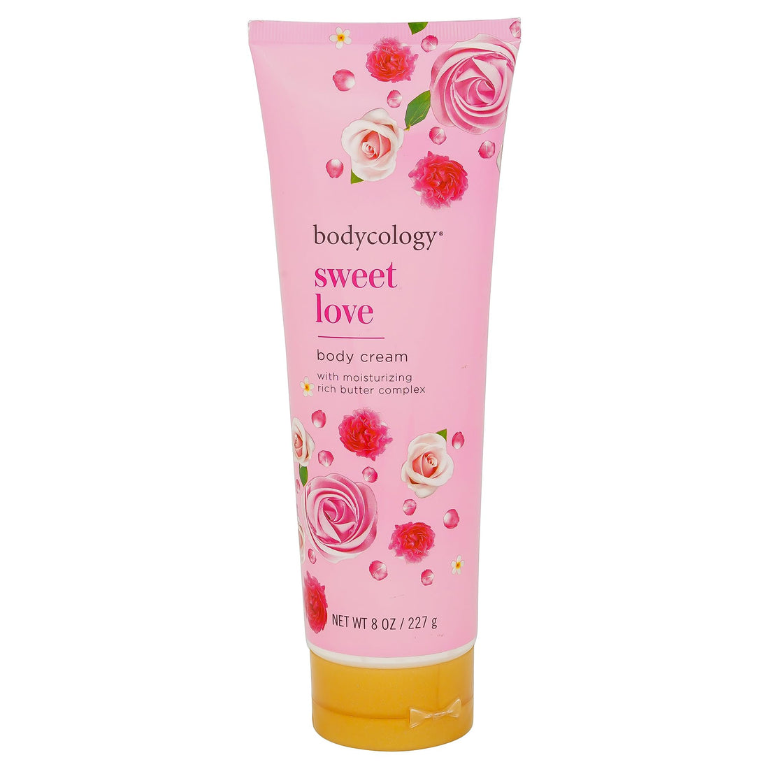 Bodycology Sweet Love Body Cream | Shea Butter, Cocoa Butter, Jojoba Oil | Paraben & Phthalete Free, Cruelty Free | Hydrates, Moisturises, Improves Skin Textures - 227 g (Pack of 1)