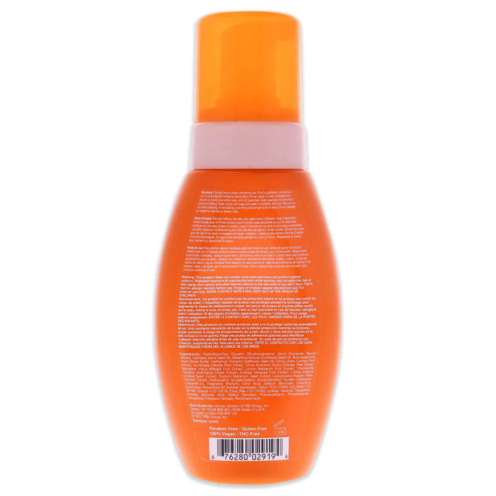 Hempz Hempz yuzu and starfruit instant sunless bronzing mousse, medium skin tones, 8.5 ounce, 8.5 Ounce