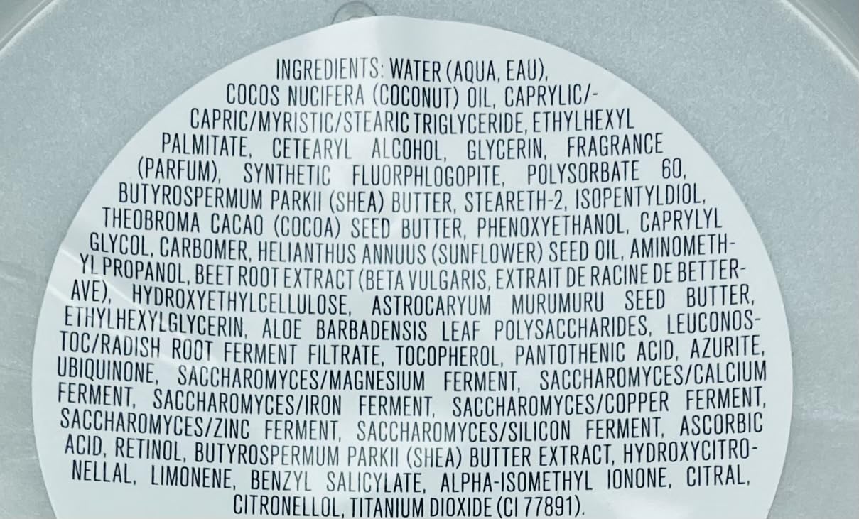 Bath and Body Works Platinum Whipped Body Butter