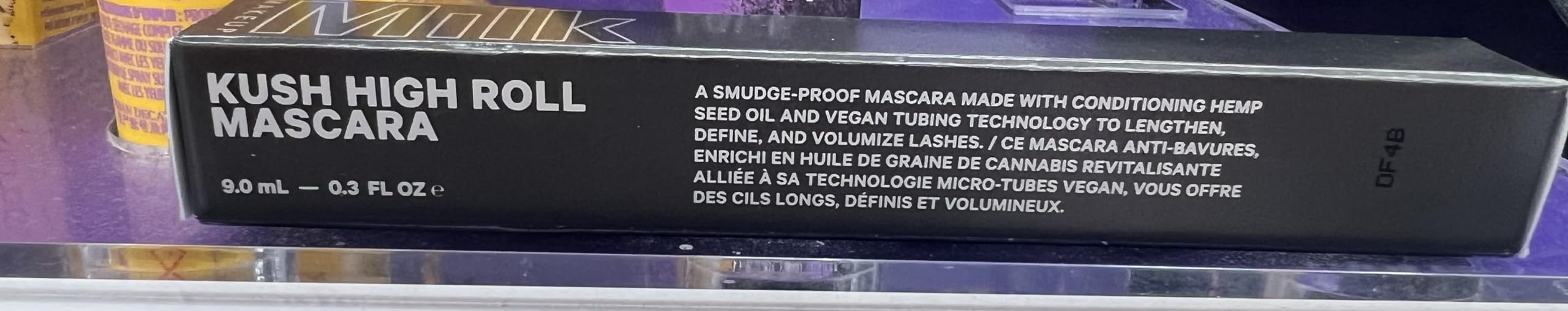 KUSH High Roll Defining & Volumizing Tubing Mascara - 0.3 fl oz - Up to 24-Hour Wear - Vegan, Cruelty Free - Ophthalmologist Tested - Safe for Sensitive Eyes