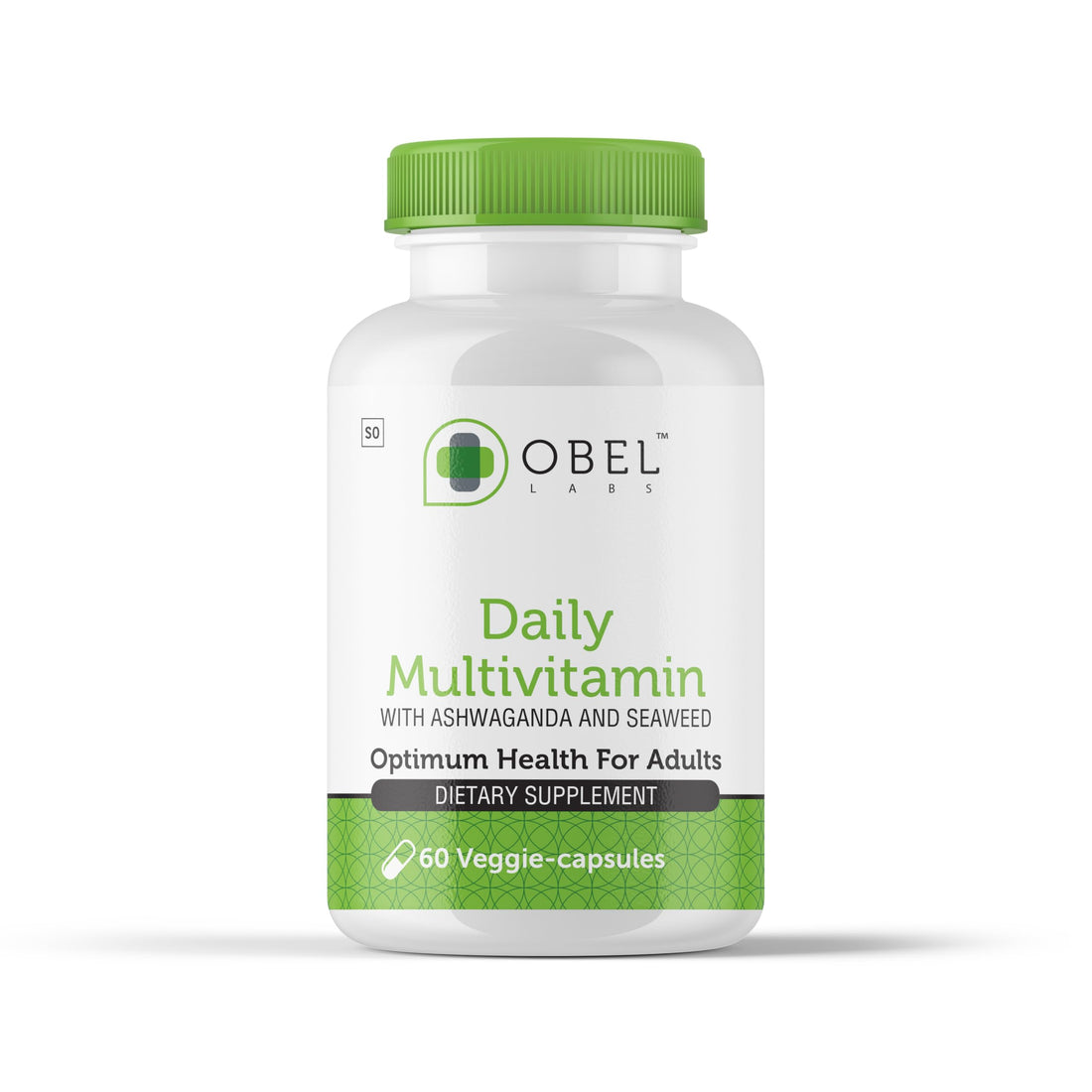 Obel Daily Multivitamin | with Ashwaganda and Seaweed | Optimum Health for Adults