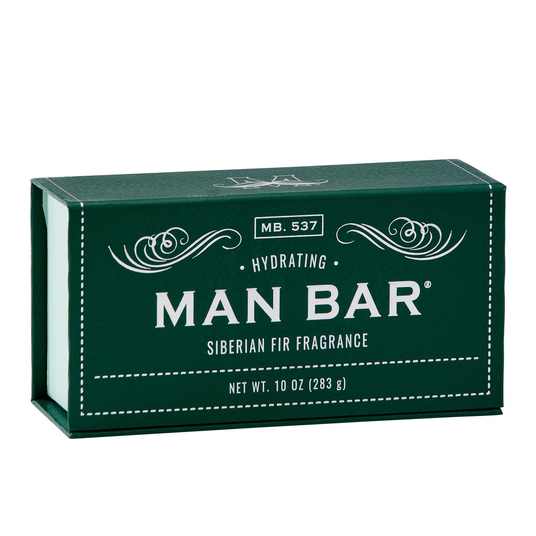 San Francisco Soap Company Hydrating Man Bar, Green, Siberian Fir, 10 Oz