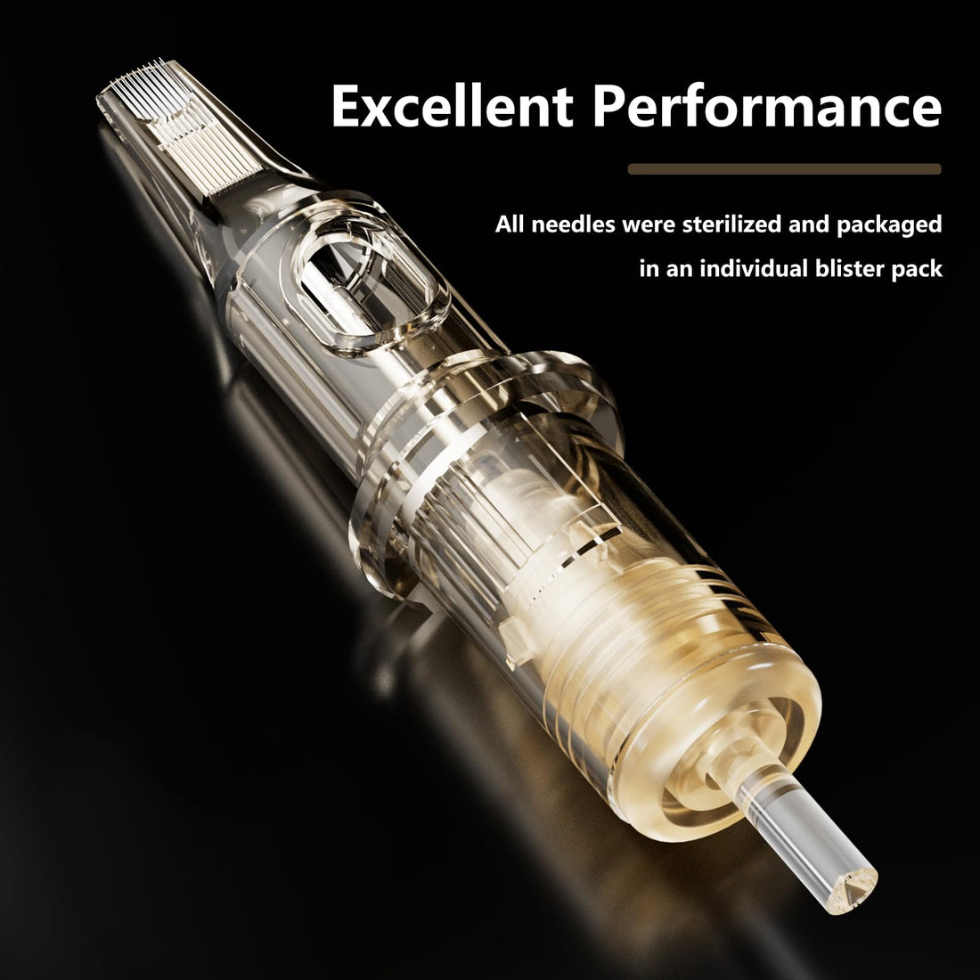 BIGWASP BIGWASP #12 Standard 11M1 Tattoo Needle Cartridges 11 Single Stack Magnum 20Pcs (Generation 3)