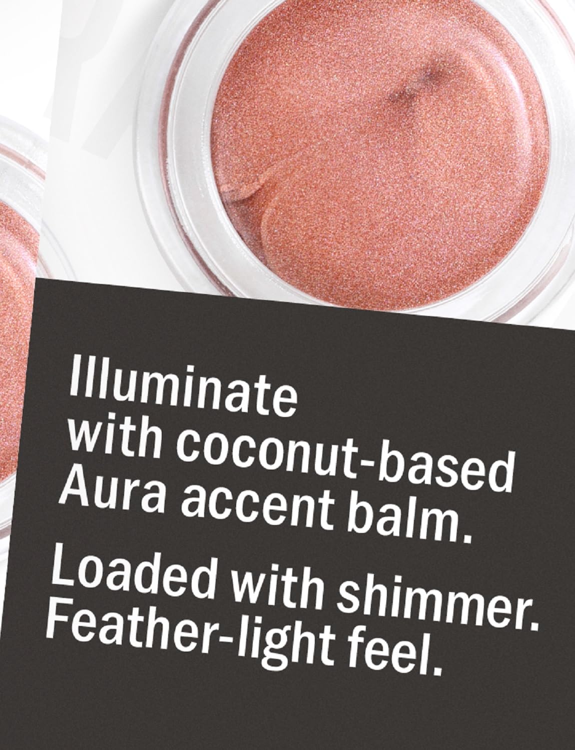 Hurraw! Copper Aura Balm: Coconut-based Multi-Use Highlighter, Shimmer, Illuminator & Luminizer. Healthy Beauty with Synthetic Mica. Certified Vegan & Cruelty Free. Organic and Natural. Made in USA