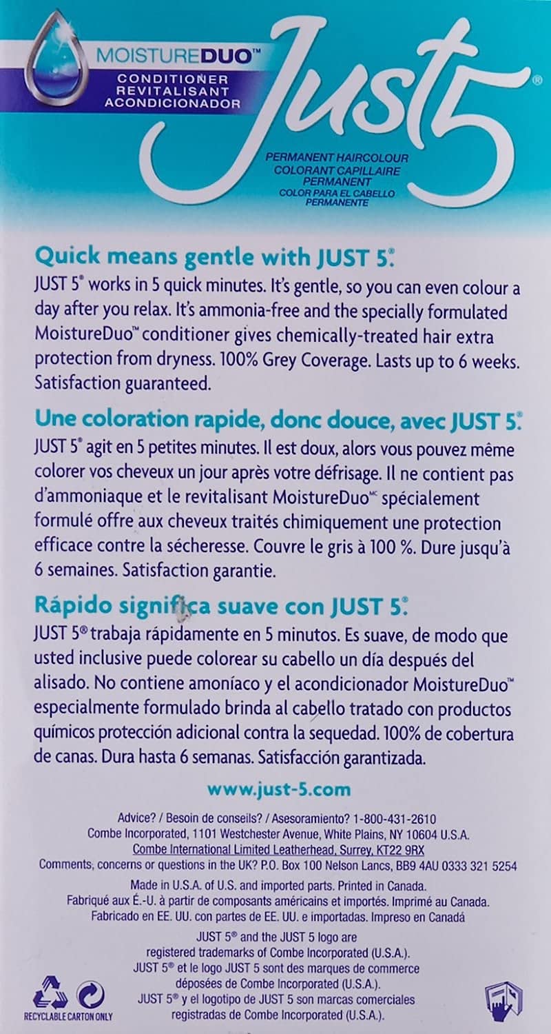 Just 5 Women's Hair Color