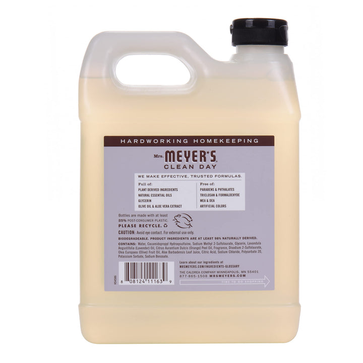 Mrs. Meyer's: Liquid Hand Soap Refill Lavender 33 oz