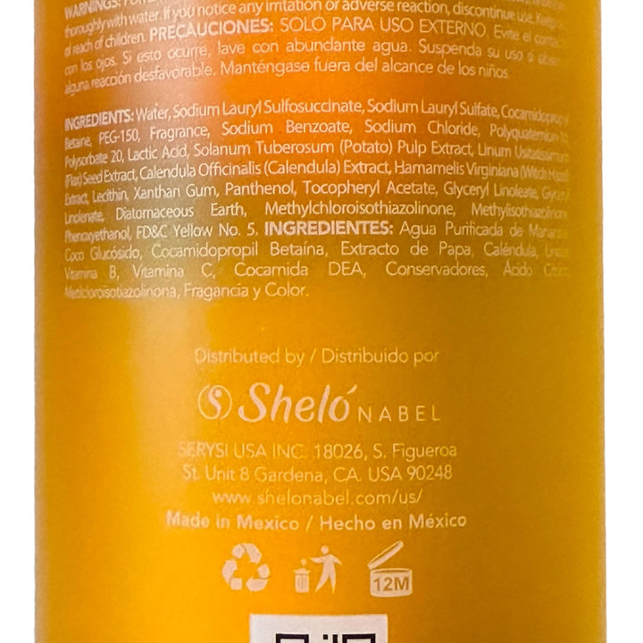 Generic Shelo Nabel Strengthening Potato Extract Shampoo, 32.12 fl oz, Dark Blonde/Shampoo de Papa Fortalece y Repara Shelo Nabel 950ml.