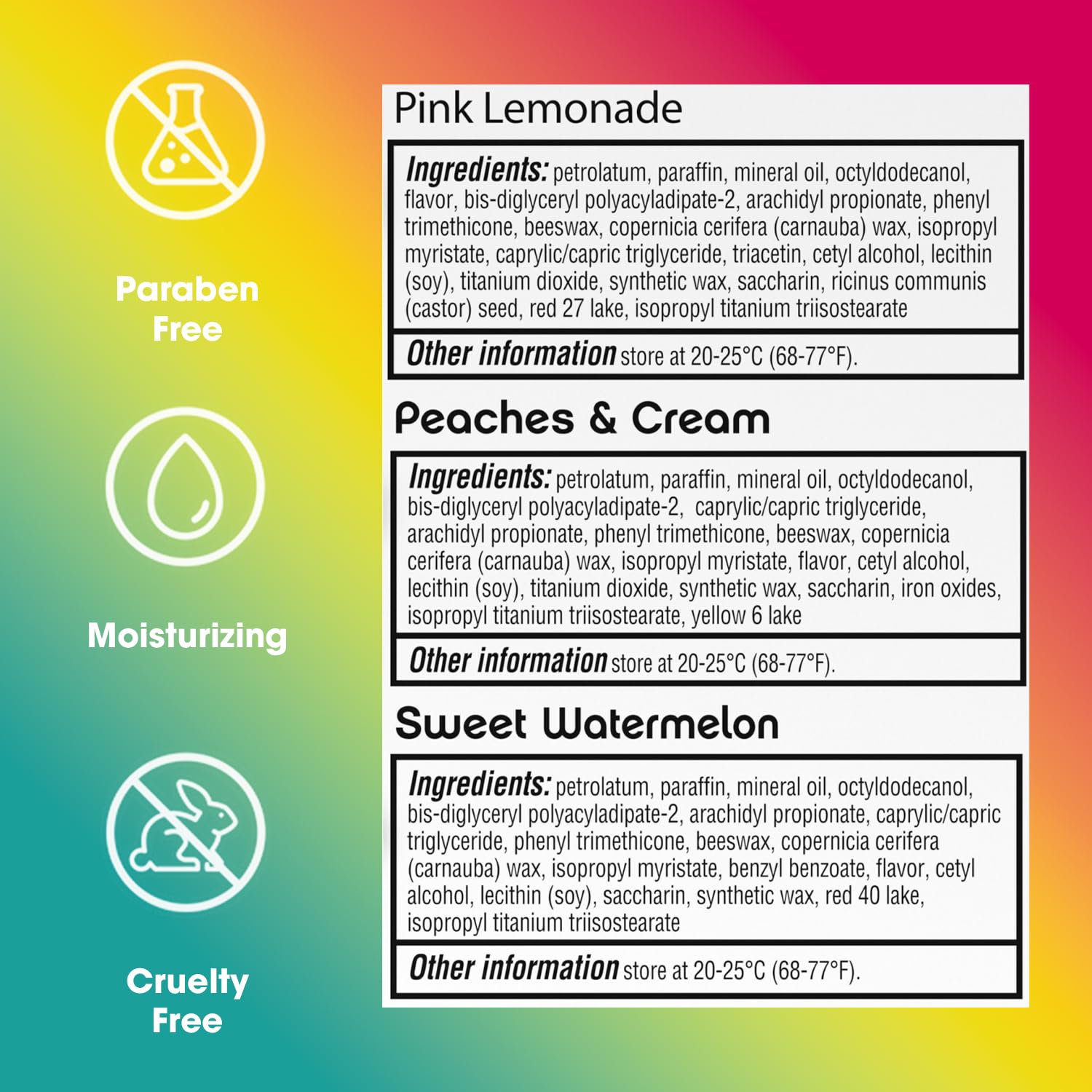 Chapstick I Love Summer Collection