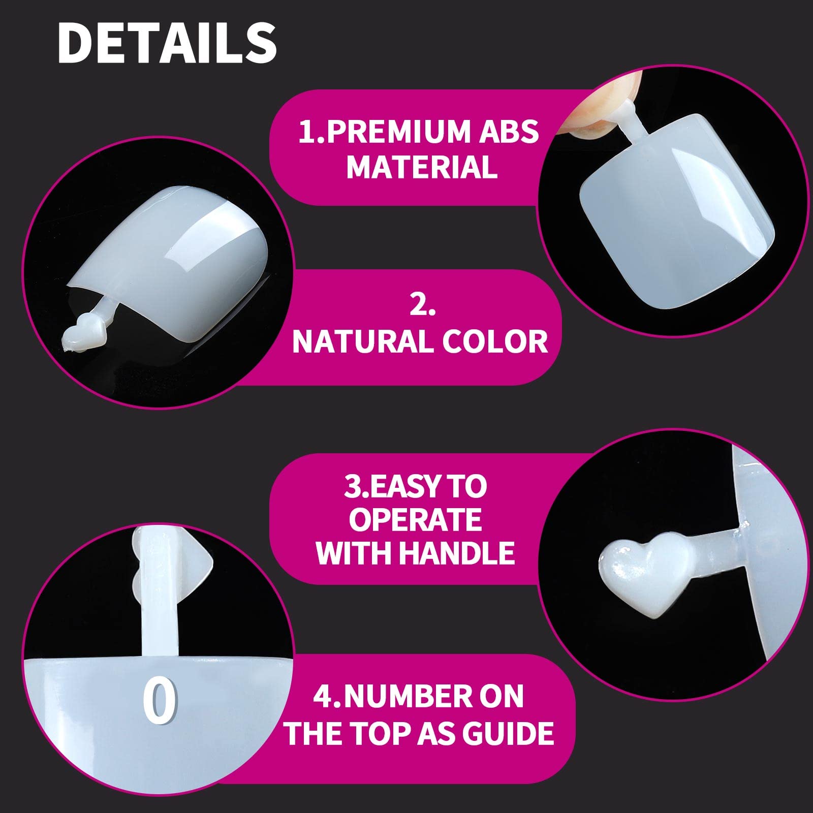 Teenitor 120pcs Natural Toe Nail Press ons, Press On Toenails for Women with Nail Glue, Toe Nail Tips Toe Press on Nails Fake Toenails Toe Tips