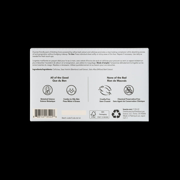 Boscia Clear Complexion Blotting Linens, 100 ct