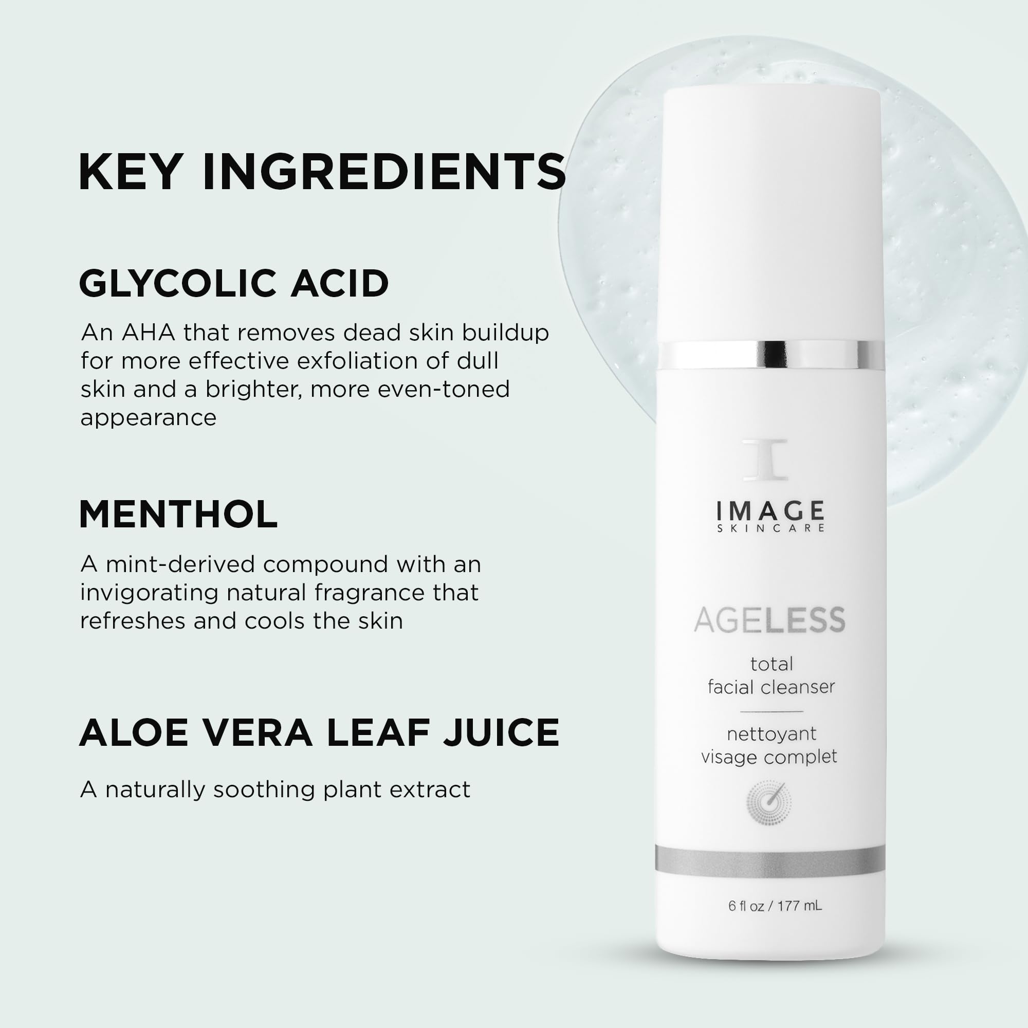 Image Skincare Ageless Total Facial Cleanser, 6 Ounce