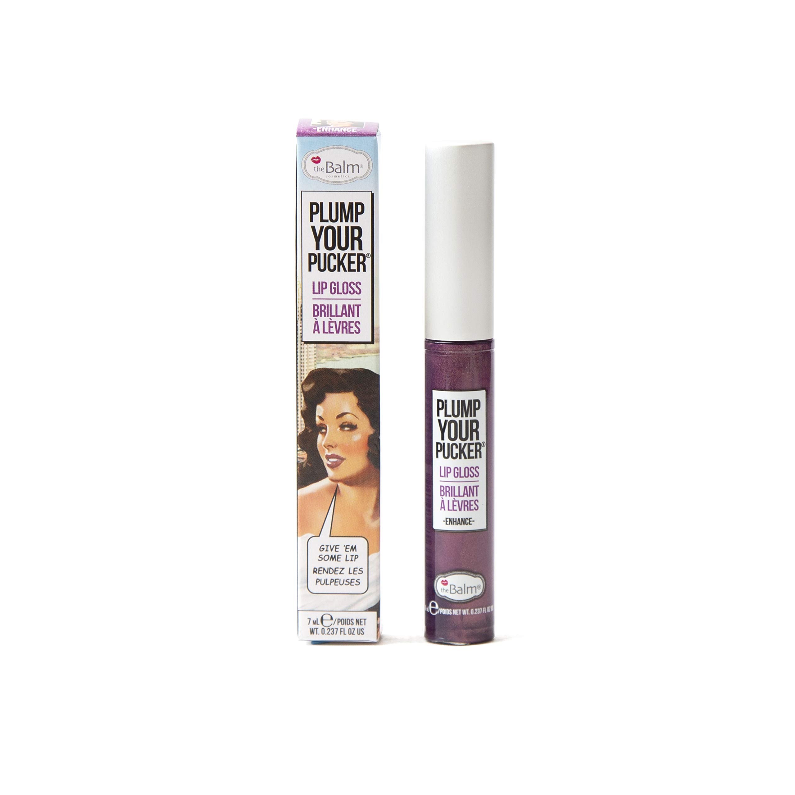 theBalm Plump Your Pucker Lip Gloss, Enhance, 6.5ml