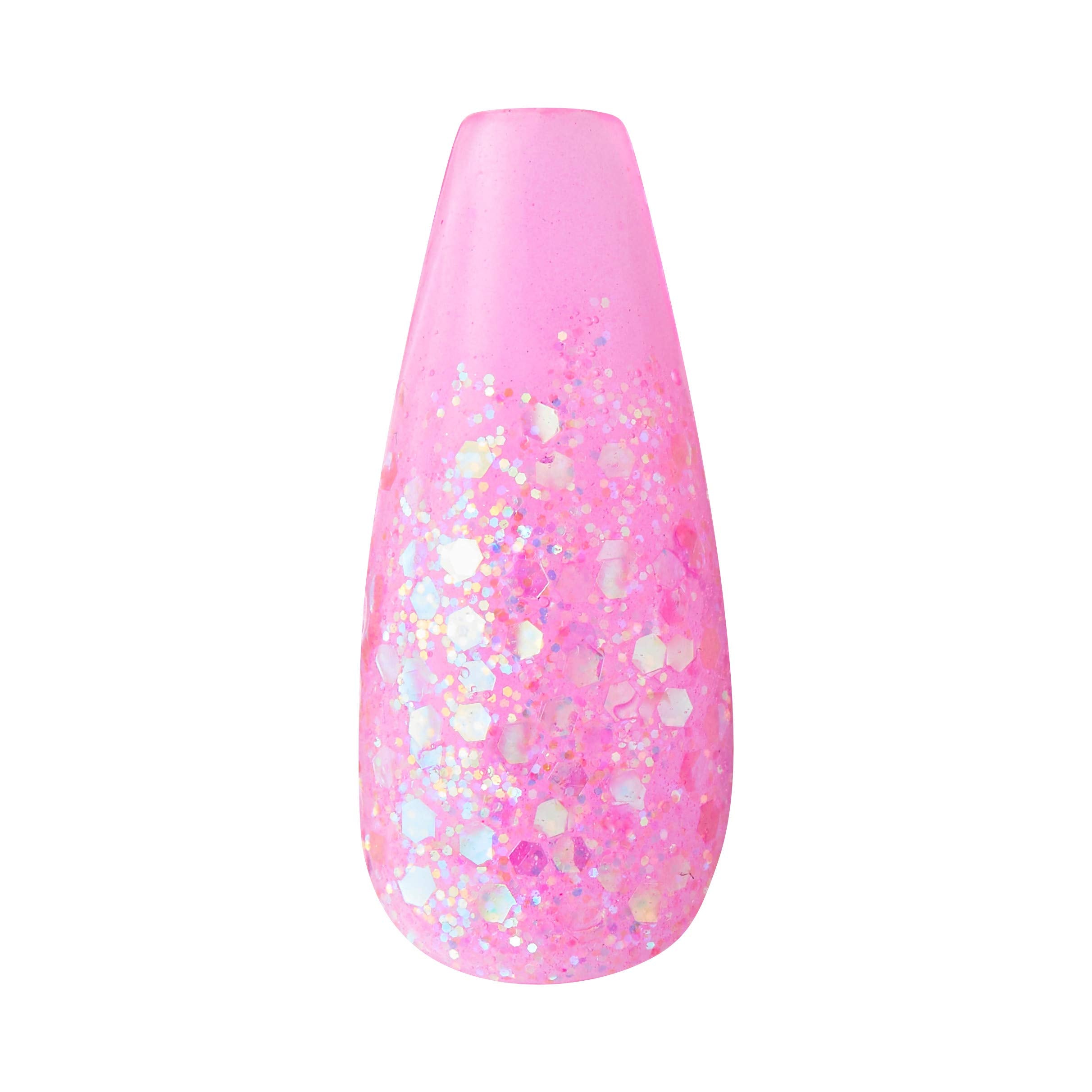 KISS Jelly Fantasy Translucent Nails Amazing Gel Look Ultra Smooth Finish Sculpted Nail - (KGFJ02)