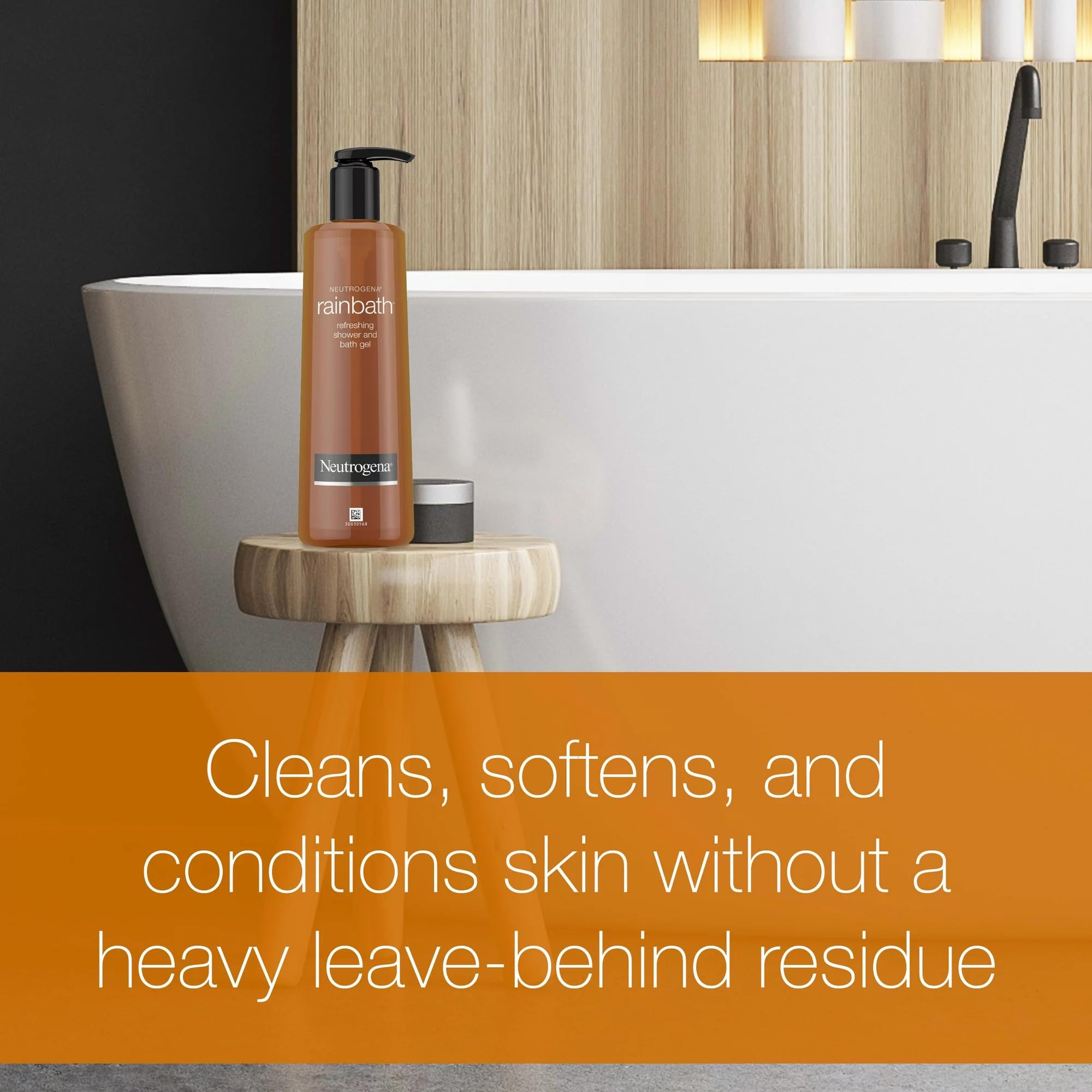 Neutrogena Rainbath 8.5 Ounce Shower & Bath Gel (250ml) (3 Pack)