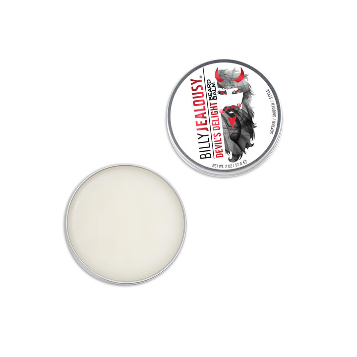 Billy Jealousy Devils Delight Moisturizing Strengthening & Softening Everyday Scented Beard Balm, 2 oz.