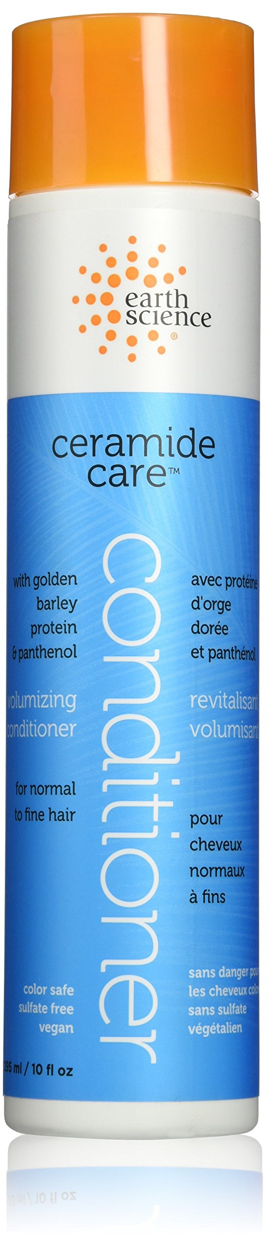 Earth Science Ceramide Care Volumizing Conditioner, Cardamom Vanilla, 10 Fluid Ounce (Pack of 12)