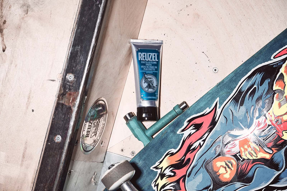 Reuzel - Matte Styling Paste For Men - Thick, Full, Pliable Medium Hold, Matte Finish - 3.38 oz