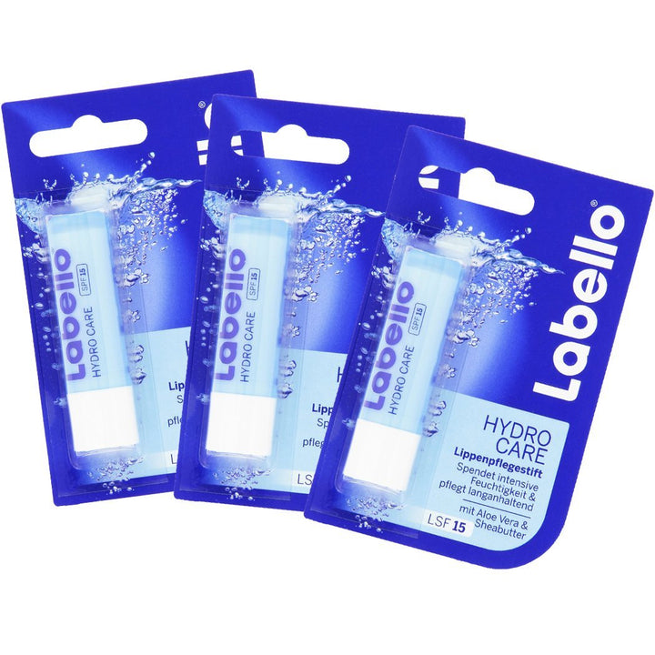 Labello Lip Balm Hydro Care - 3 pack