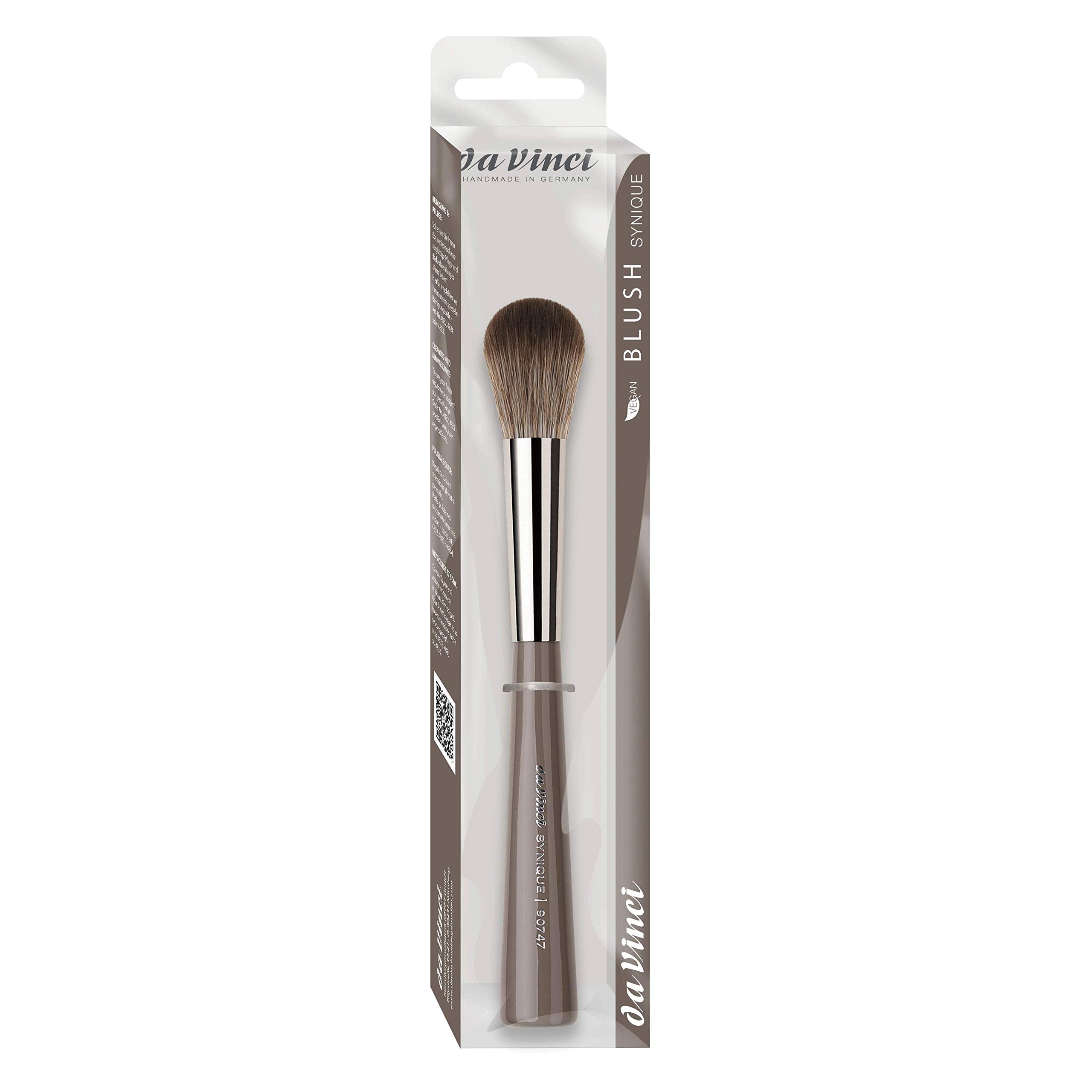da Vinci Cosmetics Series 90747 Synique Blusher Brush, Round Synthetic, 1.87 Ounce