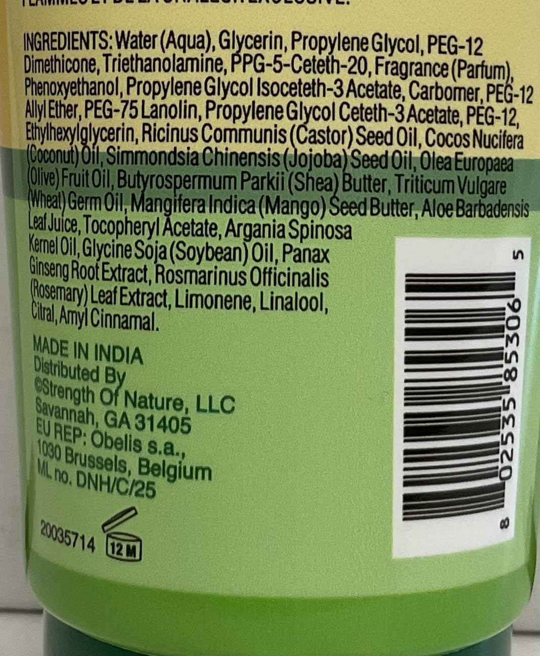 Soft & Beautiful Botanicals Ultra Nourishing Lite Creme Moisturizer 6oz (2 Pack)