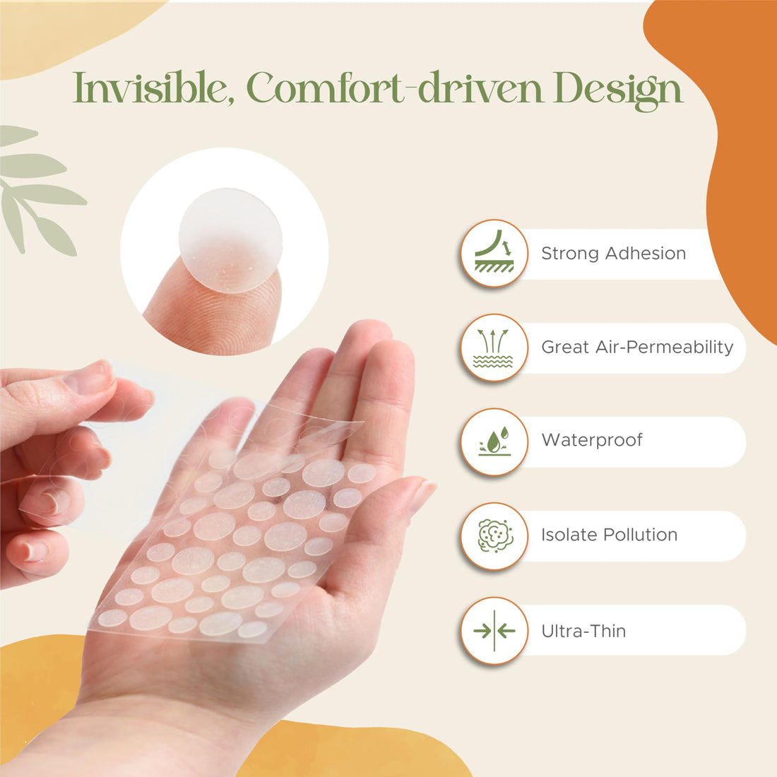 Patchaway – Advanced Hydrocolloid Acne Patches (36 Pcs) – Drug-Free & Non-Drying Zit Treatment Patches – Clear Skin Solution Extracts Impurities & Camouflages Blemishes – Rapid Spot Remover Dots