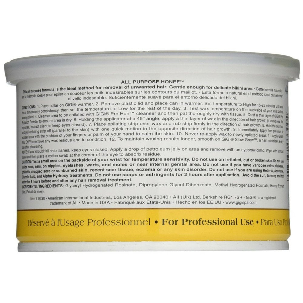 Gigi Tin Honee Wax All Purpose 14oz (2 Pack)