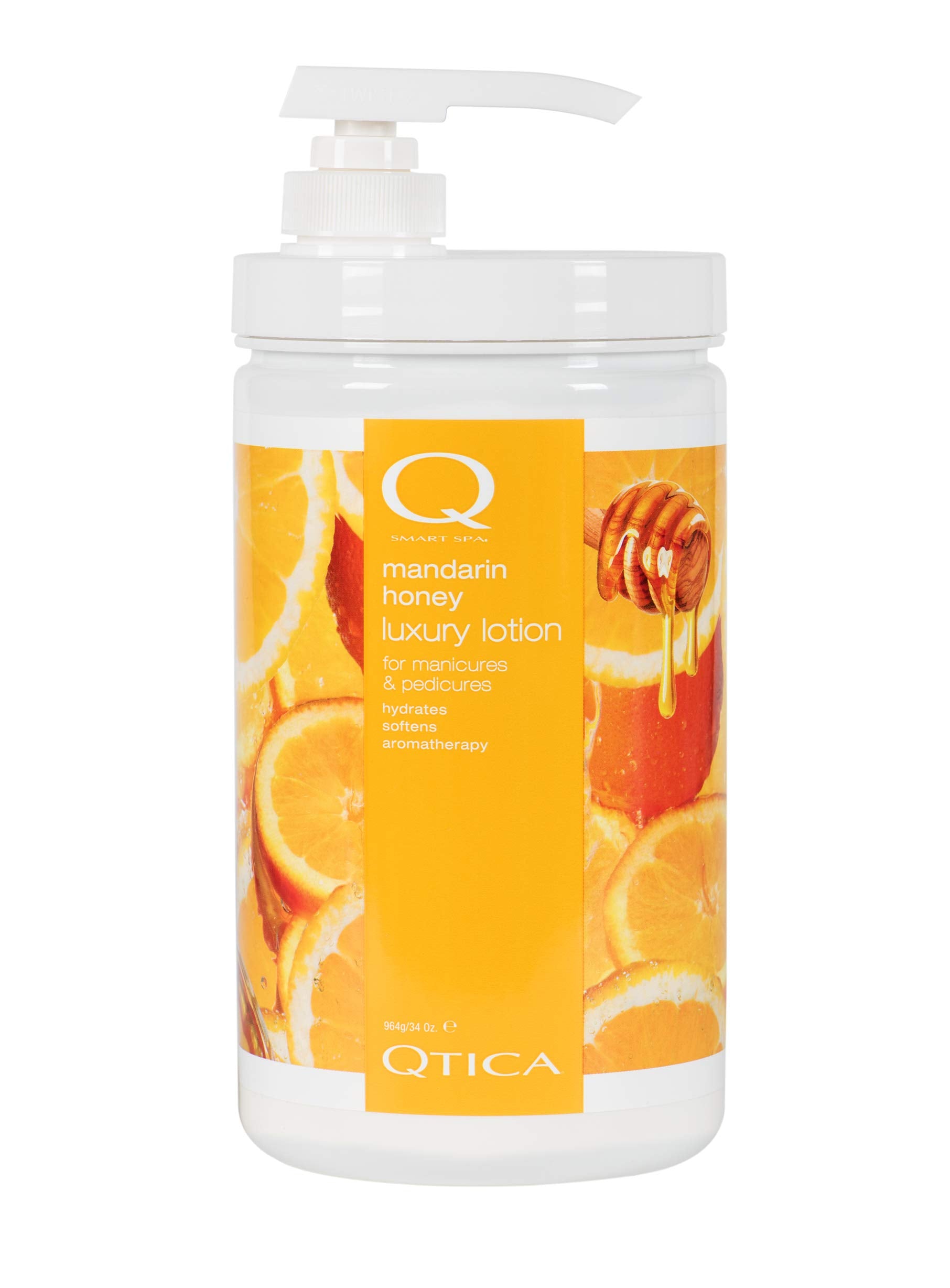 Qtica Smart Spa Luxury Lotion 34 oz Mandarin Honey AD