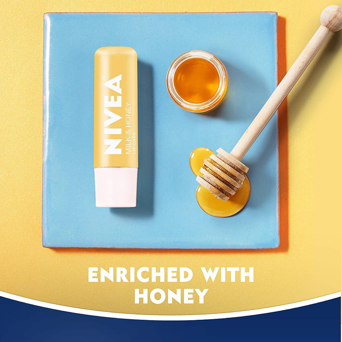 Nivea Lip Care a Kiss of Milk and Honey Soothing Lip Care (4 Pack)
