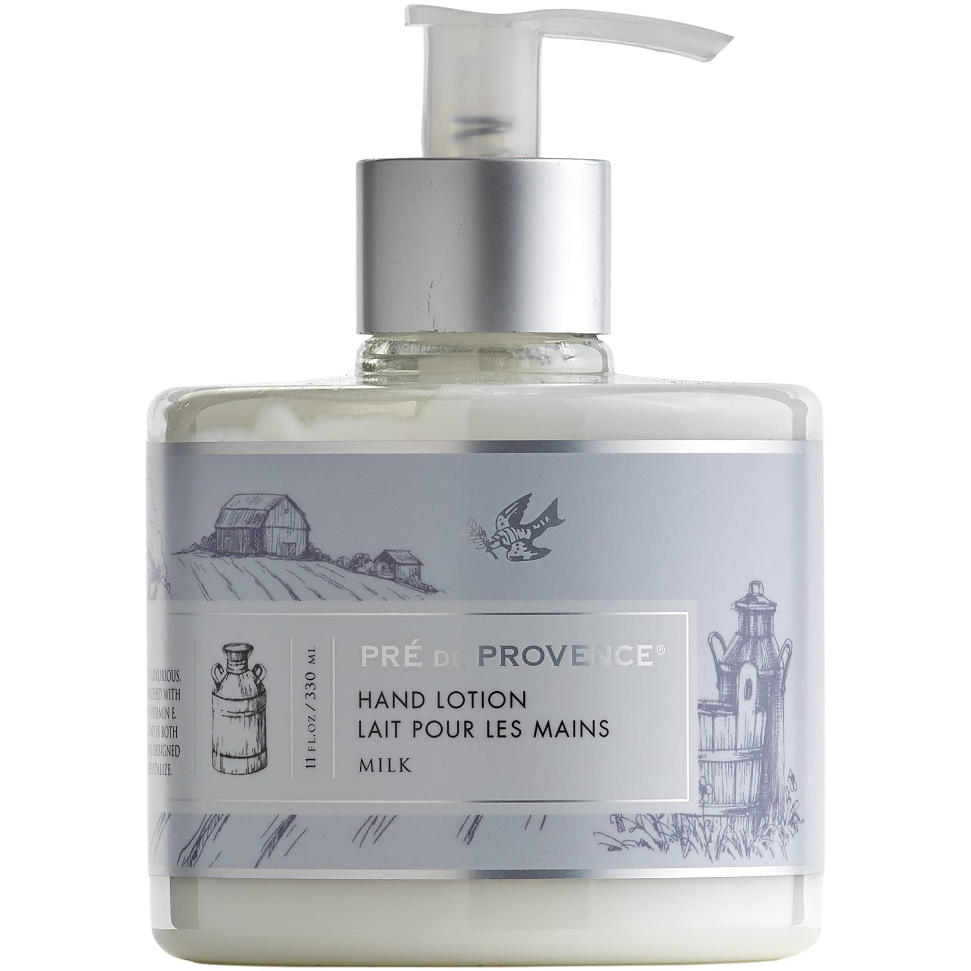 European Soaps 35102LT Heritage Lotion, Milk