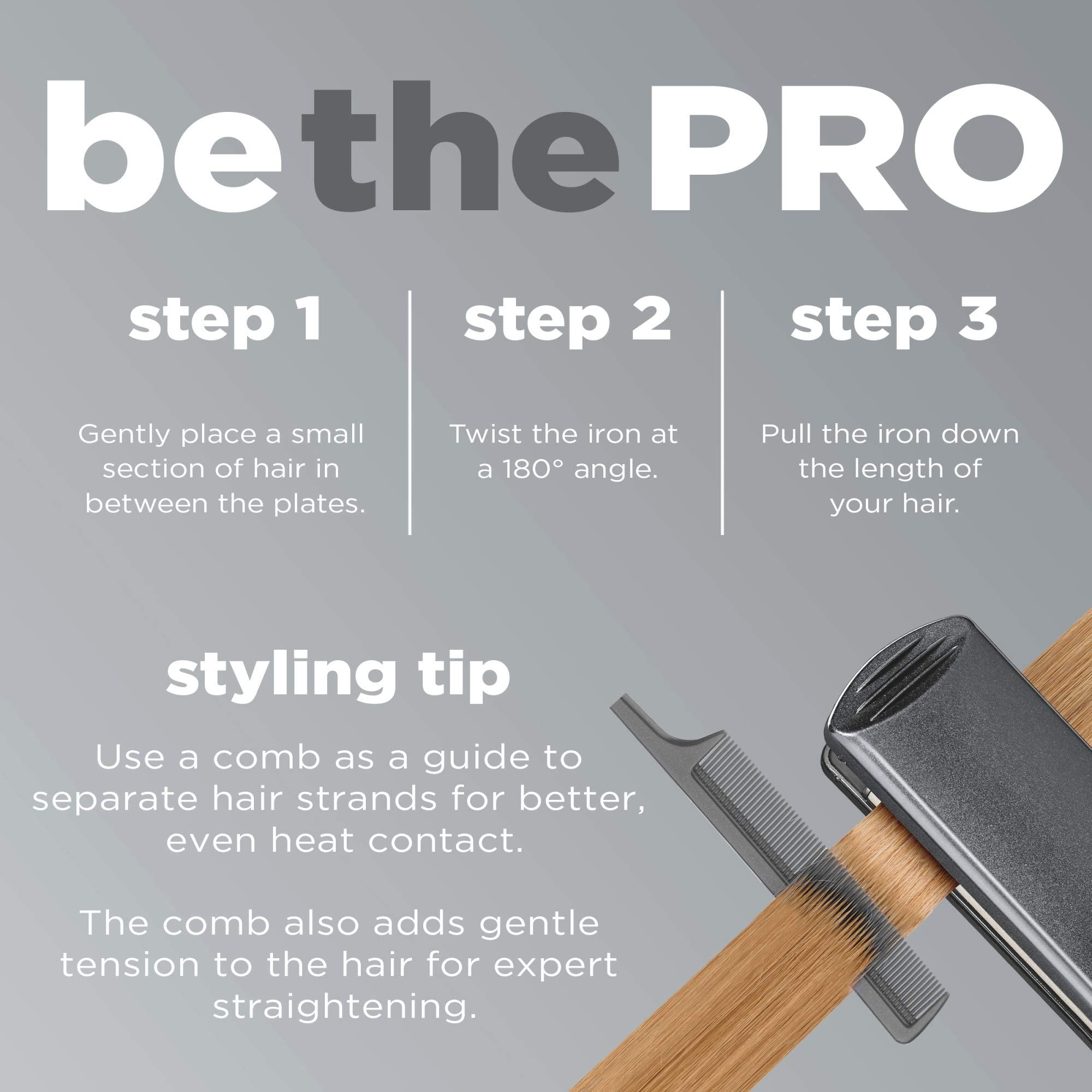 CONAIR CS32BX Infiniti(R) PRO 2 Tourmaline Ceramic Flat Iron