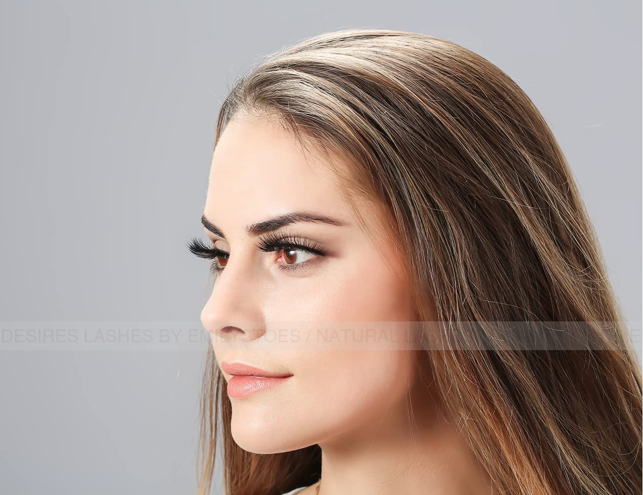 Emilystores Eyelash Extension Individual Loose Signature Mink Eyelash C Curl Thickness 0.25mm Length 10mm Silk Lashes