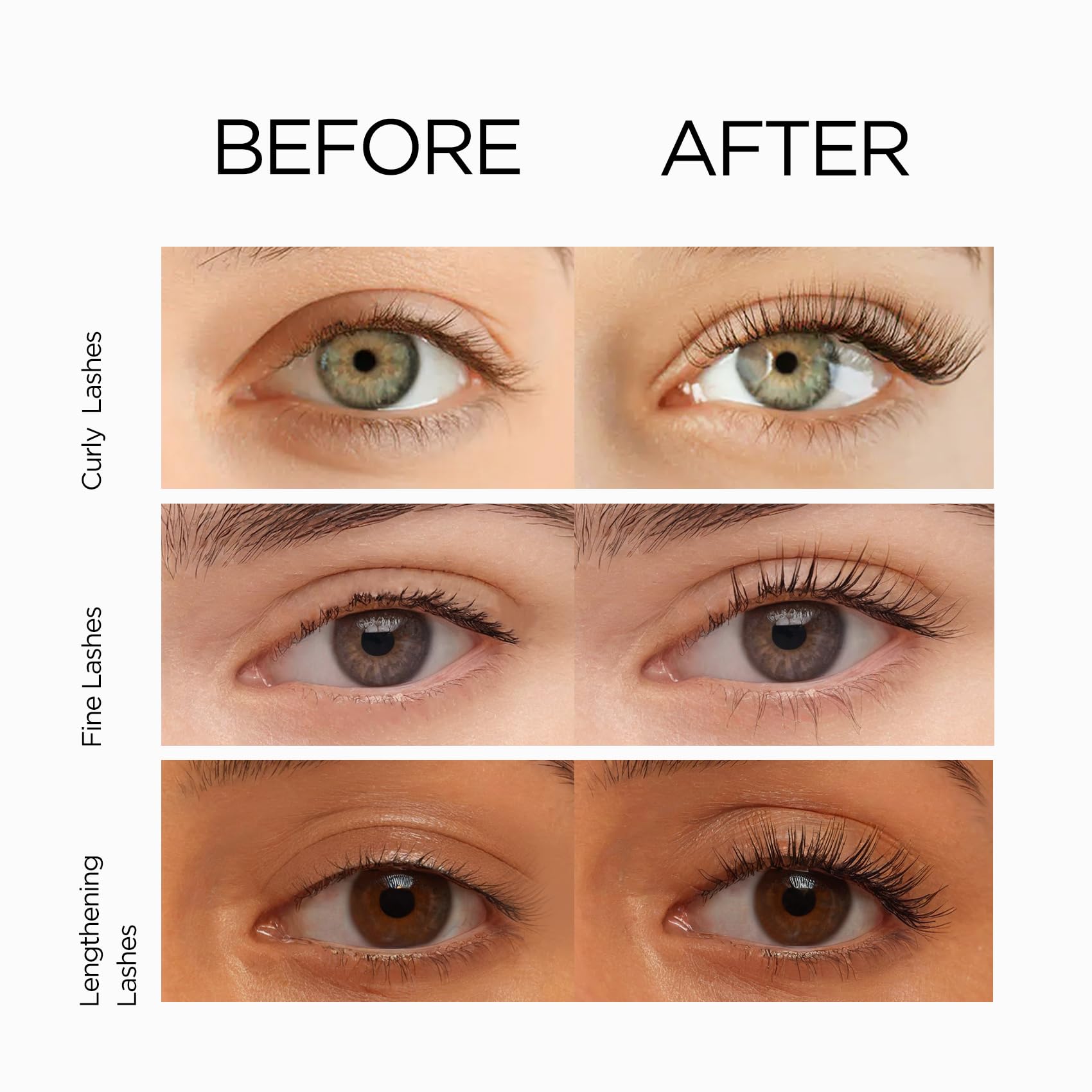 Lord & Berry BACK IN BLACK, Nourishing Voluminous Hydrating Mascara Infused With Rice Bran Extracts, Deep Black