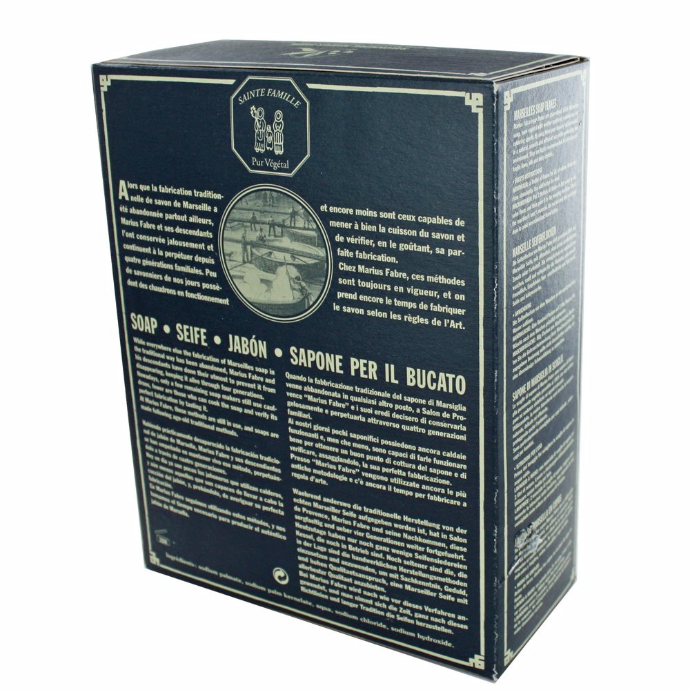 Marius Fabre Marseille 72% Oil Biodegradable Laundry Soap Flakes - 750g