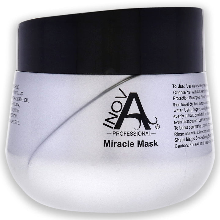 Inova Professional Silk Keratin - The Miracle Mask - Deep Conditioning Mask, 10.2 Fluid Ounce