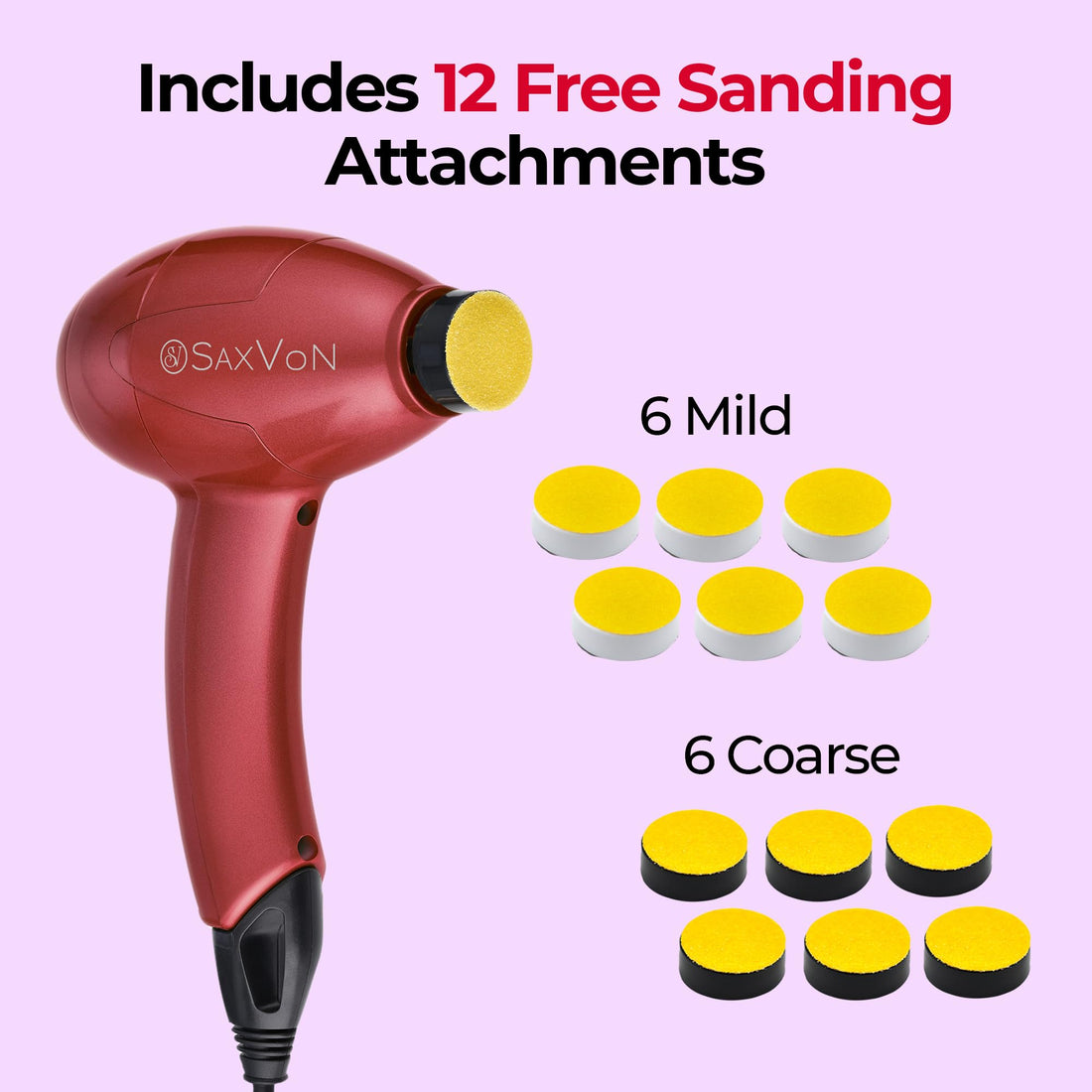 Saxvon Electric foot callus machine
