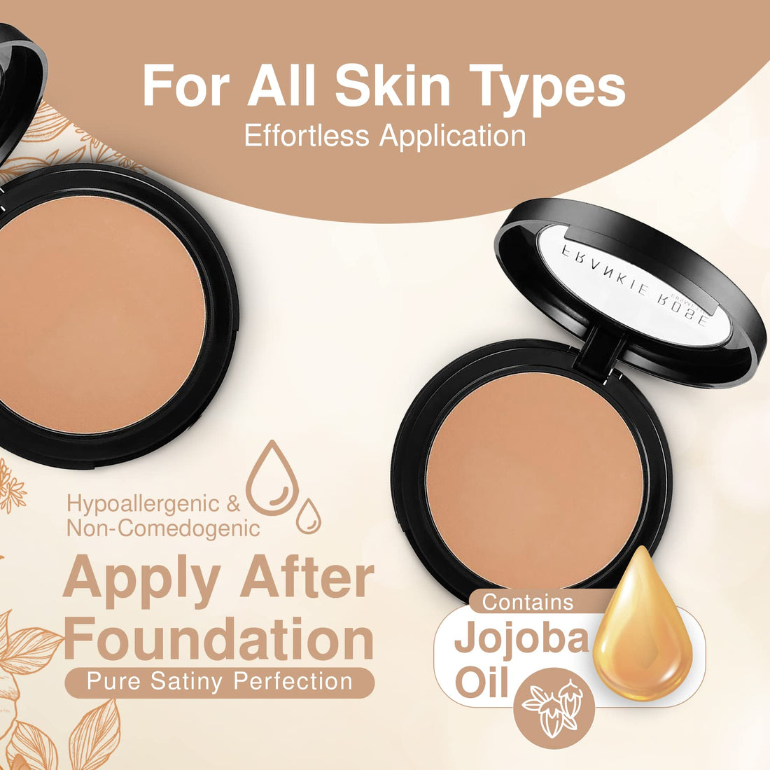 Frankie Rose Cosmetics Powder Foundation-Spice by Frankie Rose Cosmetics