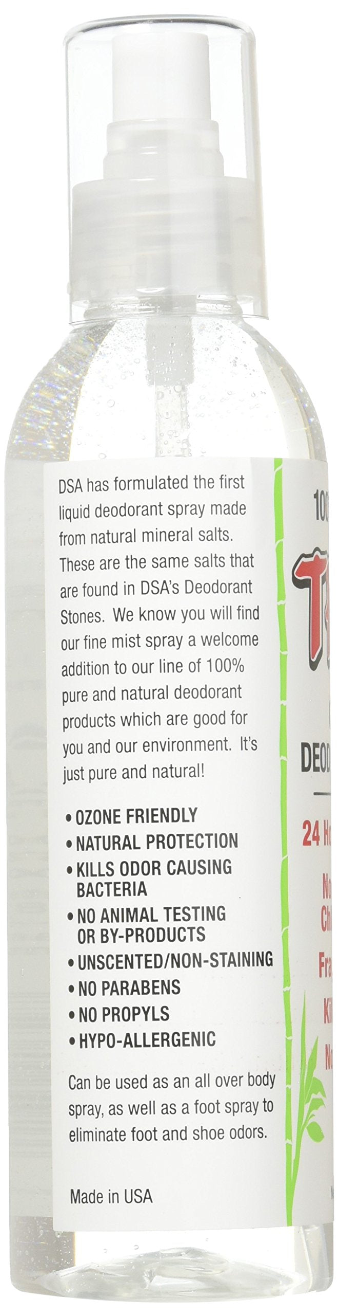 Thai Deodorant Stone Crystal Deodorant Mist, 8 Ounce -- 6 per case.