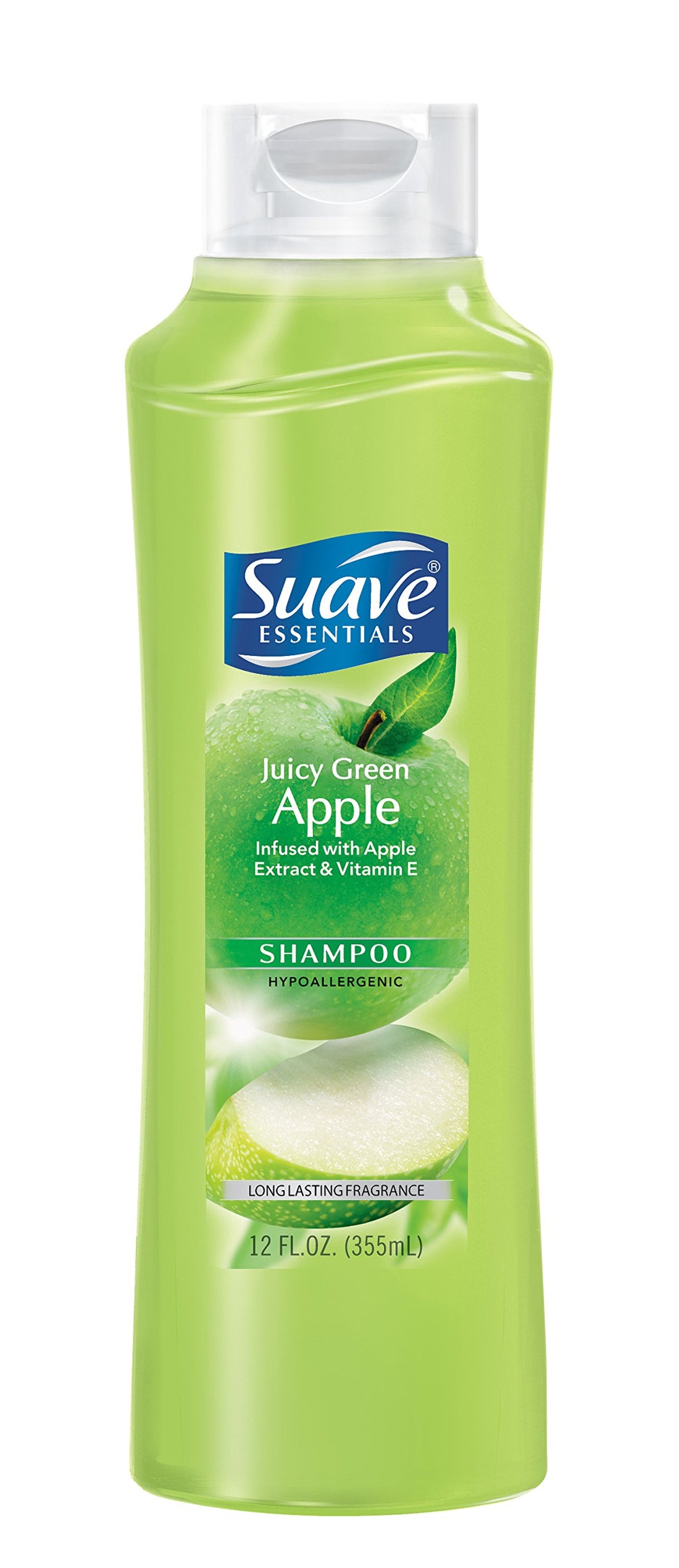 Suave Essentials Shampoo, Juicy Green Apple 12 oz