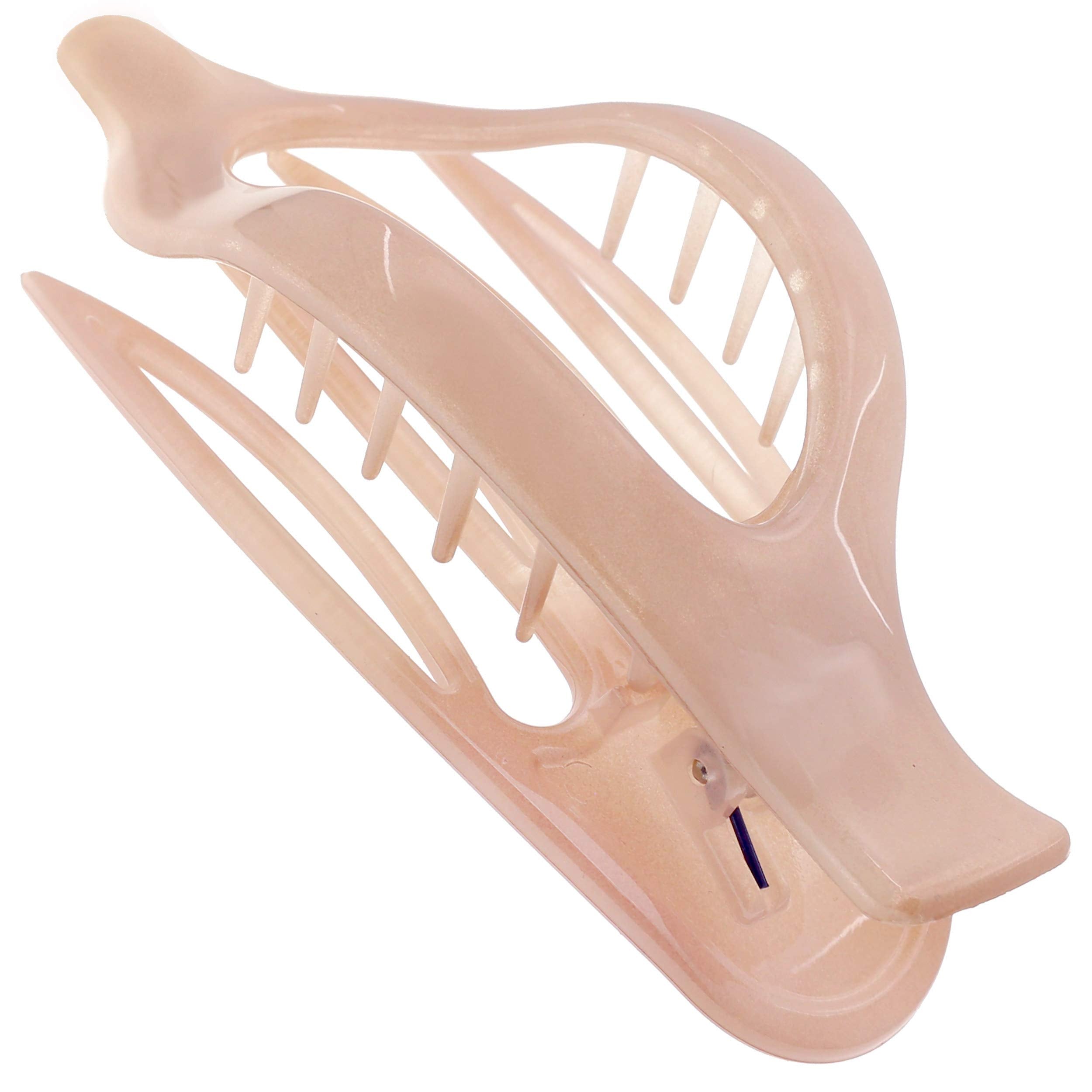 Camila Paris CP2399 French Hair Clips, Large Side Slide Hair Clips for Volume Hair, Strong Hold No Slip Grip, Girls Hair Claw Clips for Women, Durable Styling Girls Hair Accessories, Made In France