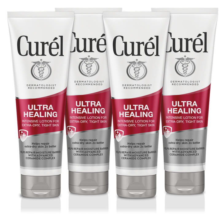 Curel Ultra Healing Lotion, 2.5 Ounce (Pack of 4)