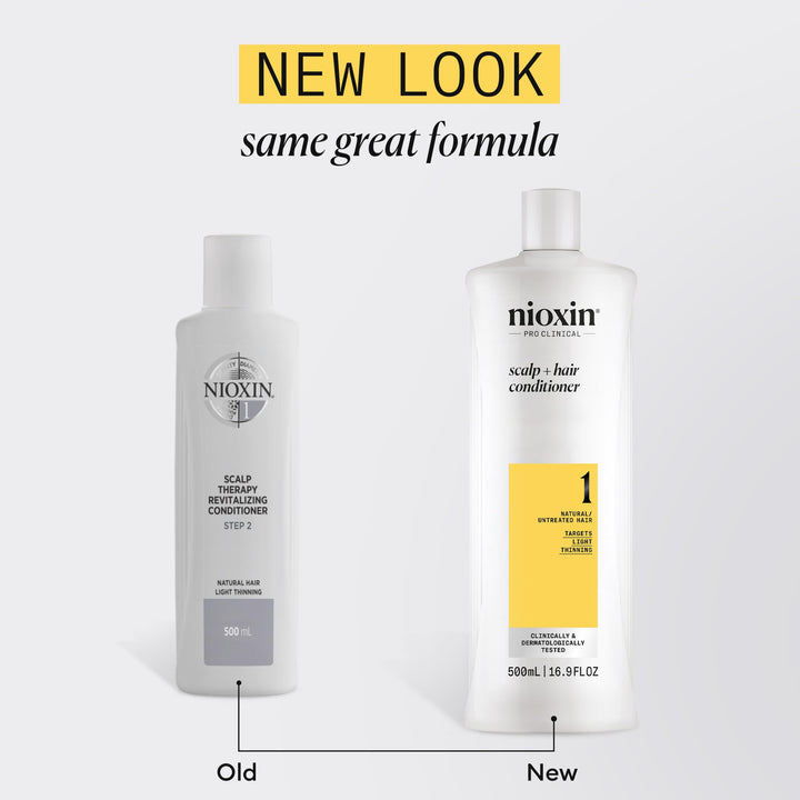 Nioxin System 3 Scalp + Hair Thickening Shampoo | For Colored, Dry, & Damaged Hair with Light Thinning | Maintain Vibrant Color | Strengthen & Nourish with Niacinamide & Biotin | 10.1 Fl Oz