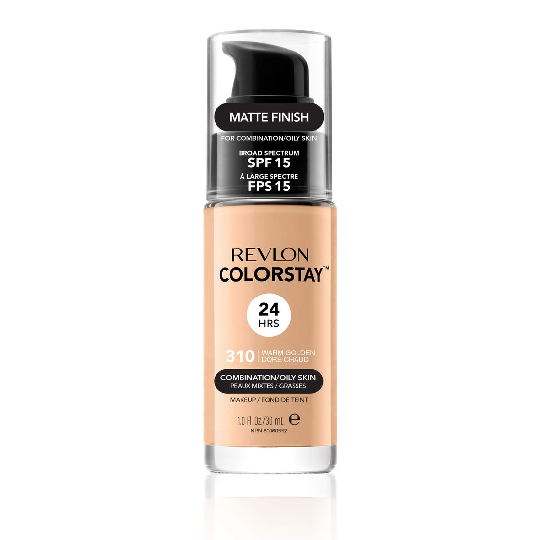 Revlon ColorStay Liquid Makeup for Combination/Oily Skin, Warm Golden, 1 Fluid Ounce
