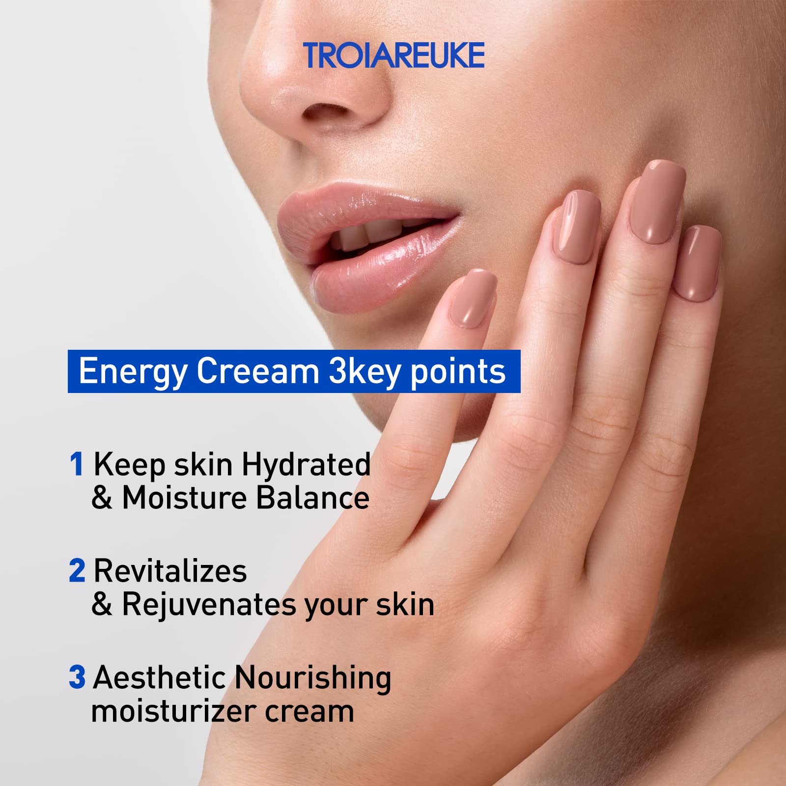 [Troiareuke] Cell Energy Cream 250Ml / Centella Asiatica, Energy Cream, Aesthetic Care