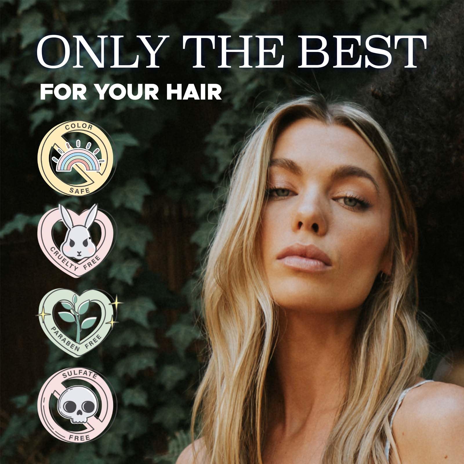 Luseta Rosemary Mint Strengthening Shampoo Hydrating and Nourishing Damaged Hair Thickening Shampoo for Thinning Hair,Reduce Frizz and Add Shine for All Hair Types, Sulfate Free 33.8oz