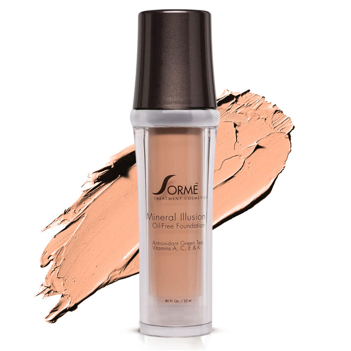 Sorme Cosmetics Mineral Illusion Foundation, Golden Light, 0.8 Ounce