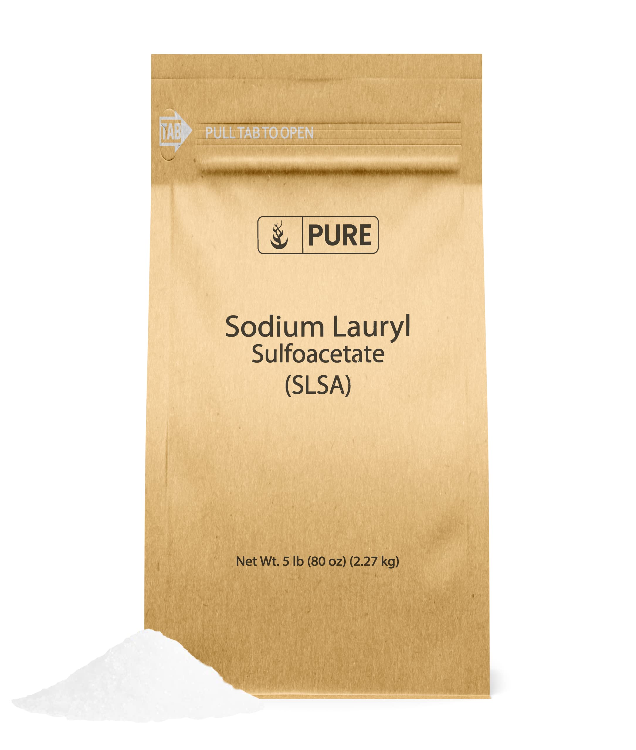 Sodium Lauryl Sulfoacetate (SLSA) (Bath Bomb Bubbles) (Gentle on Skin) (Eco-Friendly Packaging) (5 lb)
