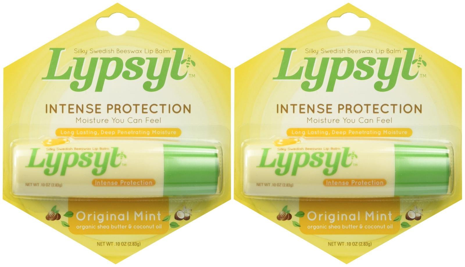 LypSyl LypMoisturizer Orginal Stick-0.1 oz, 2 pack