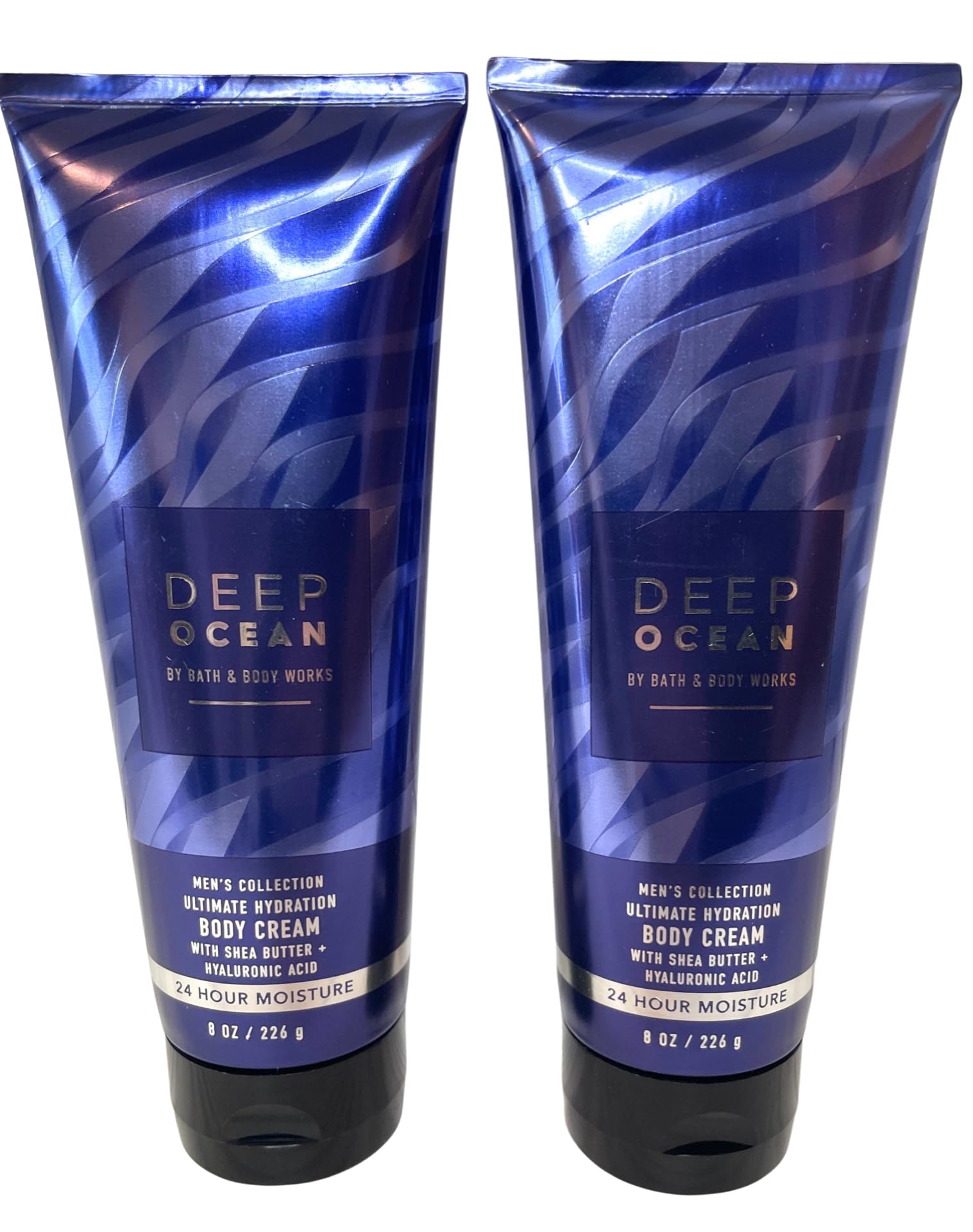 Bath & Body Works Deep Ocean Ultimate Hydration Body Cream 8 Ounces Pack of 2